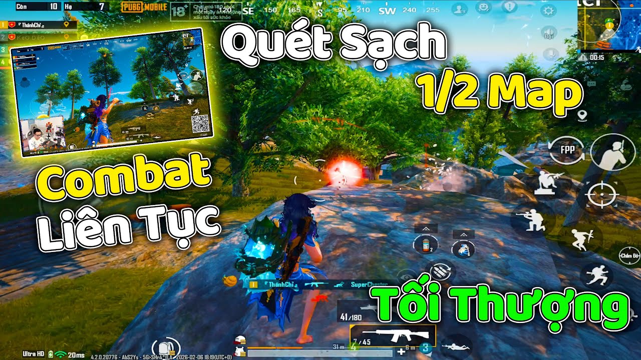 PUBG Mobile | TRẬN ĐẤU BÙNG NỔ – TEAM TUẤNHC QUÉT SẠCH NỬA MAP TỐI THƯỢNG