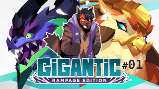 Let's Play Gigantic: Rampage Edition Part 1 - The MOBA Hero Shooter Returns From the Dead!