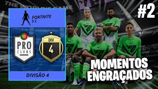 EA SPORTS FC24 CLUBS | MOMENTOS ENGRAÇADOS #2 - ( MELHORES MOMENTOS DA 4ª DIVISÃO ) (4K)