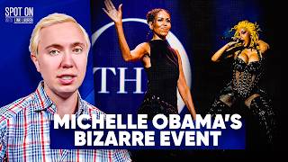 Michelle Obama Speaks at BIZARRE Event Where Cardi B Twerks on Stage