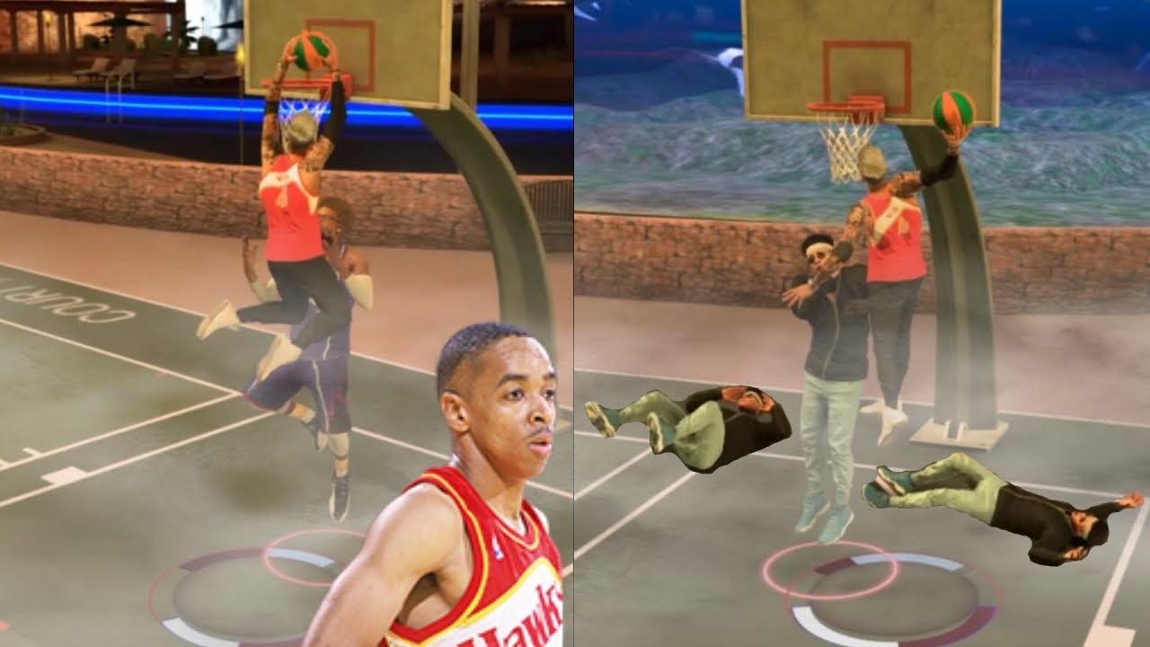 MY 5'7 MIDGET IS THE CONTACT KING!!! DUNK CONTEST NBA 2K17 MyPark