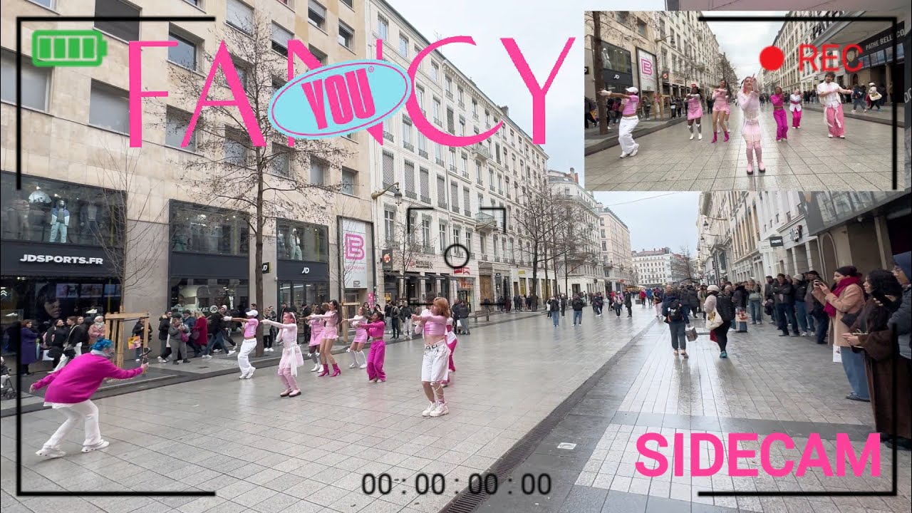 [SIDE CAM | KPOP IN PUBLIC] TWICE (트와이스) - 'FANCY' DANCE COVER by Gravity Crew from France