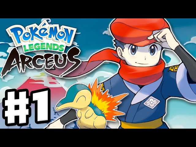 Pokemon Legends Arceus - Gameplay 100% Walkthrough Part 1! 
