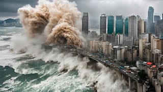 Города Китая тонут! Весь мир молится! Историческое наводнение в Гуанси