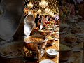 🍽️✨ Wedding Buffet Dinner Table Arrangement ✨🍽️
