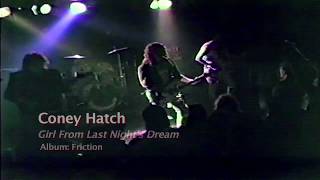 CONEY HATCH - live 1989 - Girl From Last Night's Dream
