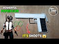 How to make paper gun, Origami guns, How to make paper gun easy and fast that shoots,Rubber band gun