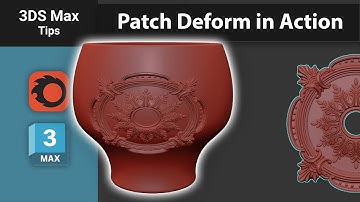 Perfectly Align Objects to Curved Surfaces with Patch Deform in 3ds Max