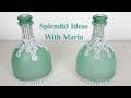 DIY Bottle Decorating ideas / Centerpiece ideas