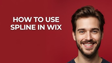 How to Use Spline In Wix - GUIDE!