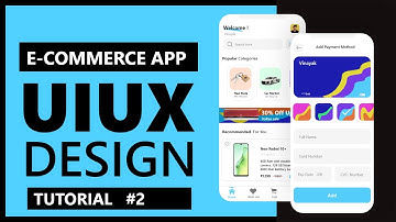 How To Design An E-commerce App UI UX Design | Adobe XD Tutorial#2  | #AppUI  #UIUXDesign #app
