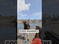 good manners pay off in rust