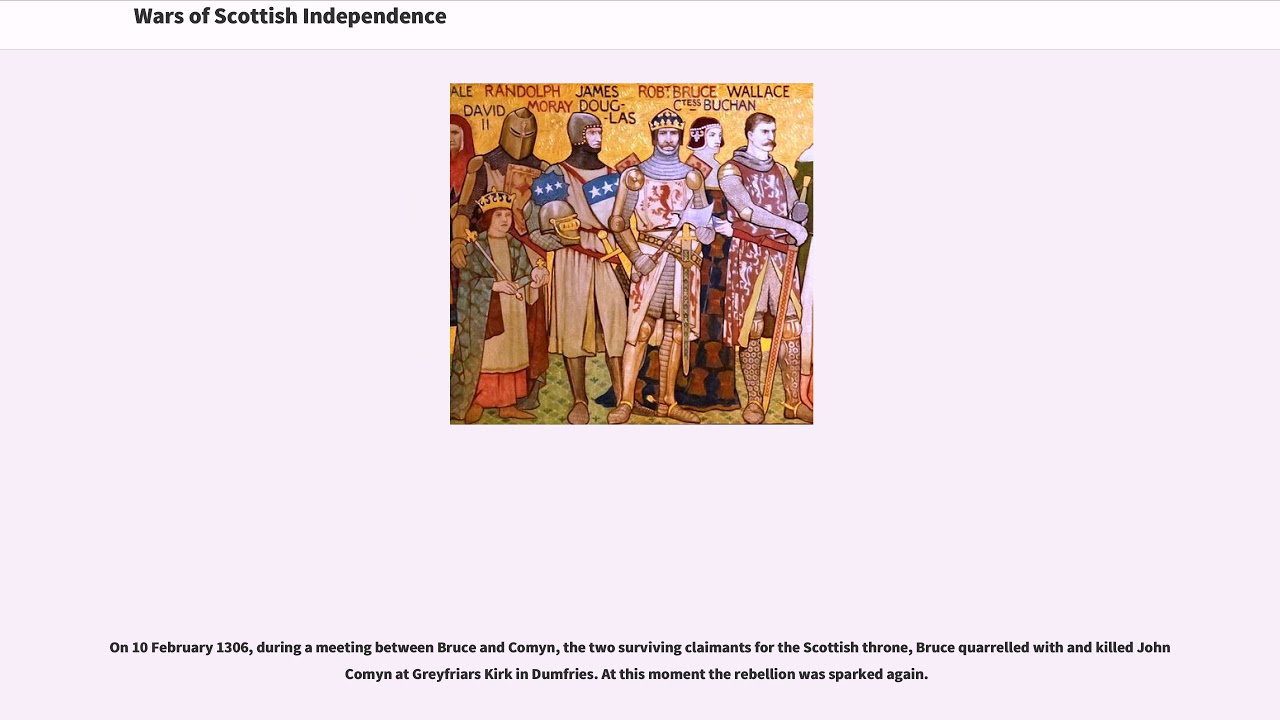 Wars of Scottish Independence - YouTube