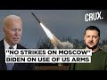 Ukraine Won&#39;t Hit Kremlin with US weapons, Biden Says After Putin Warning, France Sends Mirage Jets