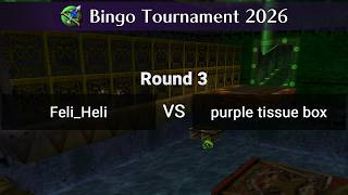 Bingo Tournament 2026 - Round 3 - @feli_heli vs @purpletissuebox