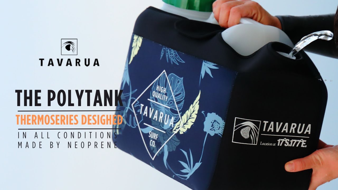 真冬のサーフィンをサポート！TAVARUAホットポリタンクカバー【AD