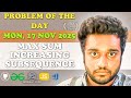 Max Sum Increasing Subsequence solved in JS | GfG | POTD | Streak 352 | Mon, 17 Nov 2025