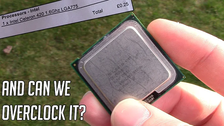 この0.25ポンドのCeleron 420は市場で最も安い中古CPUです...