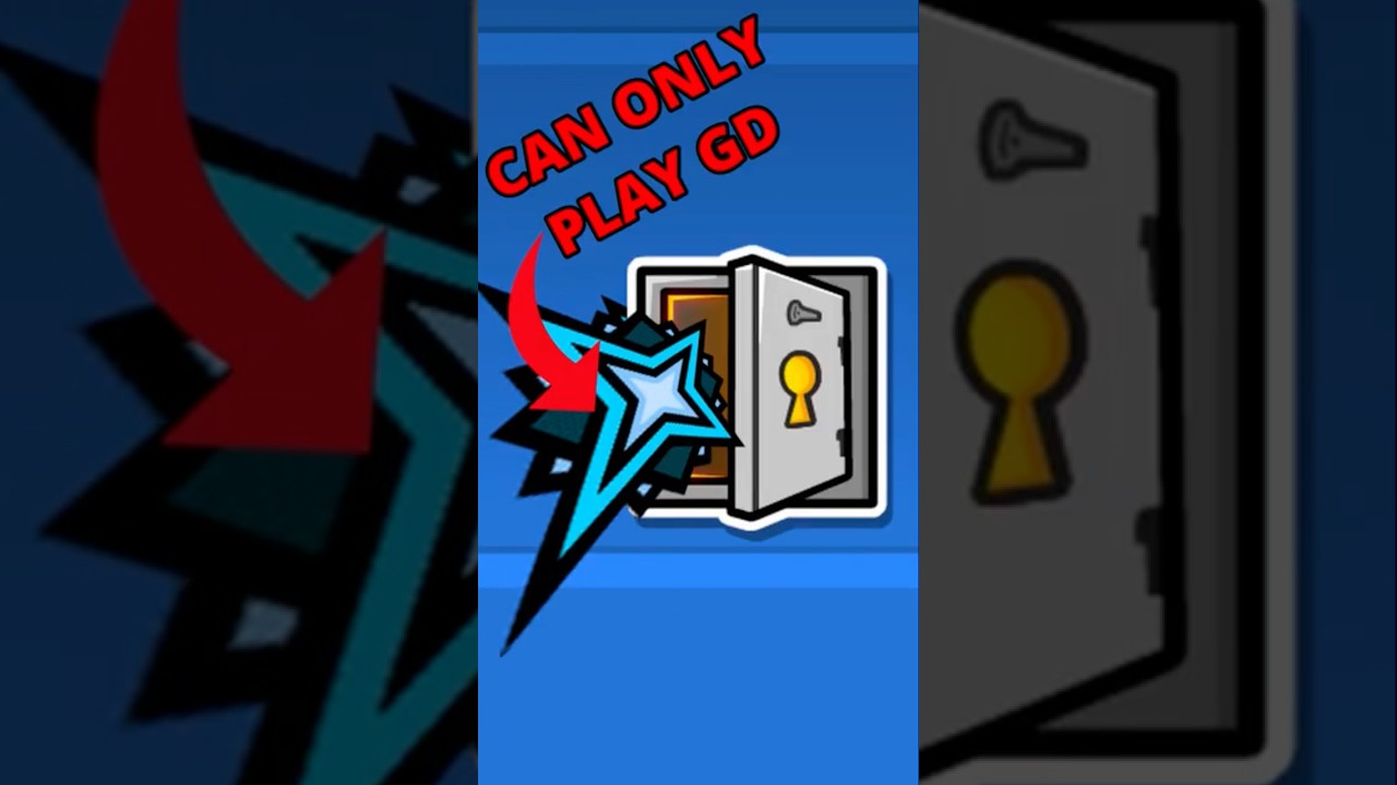 Why Geomety Dash players only play GD #geometrydash #gd #untitledtaggame
