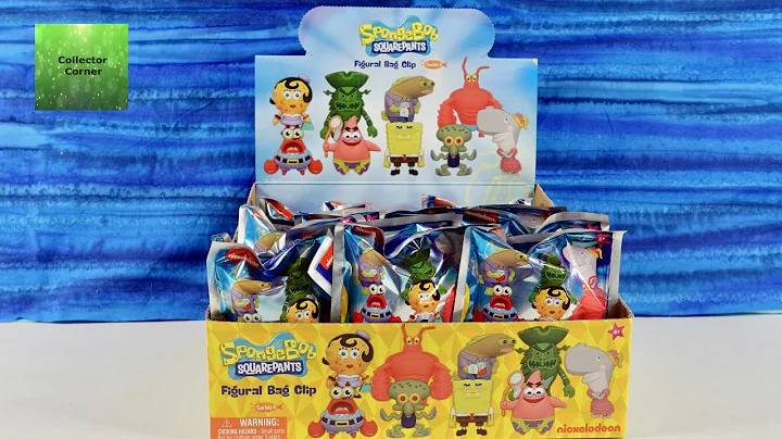 Spongebob Squarepants Series 4 Figural Bag Clip Bl...