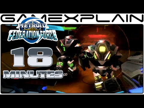 18 Minutes of Metroid Prime: Federation Force Gameplay (Full Mission - Direct Feed)