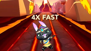 4X Fast in Talking Tom Time Rush Talking Becca Mythic | Android iOS Game ¿ Best Funny ? @trascende