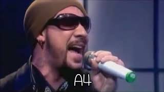 HD AJ McLean   Live Vocal Range E2   G5 Wealth