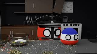 Countrybals Make A Cake Animation (Перевод На Русский)#Перевод #Переводнарусский  #Countryballs