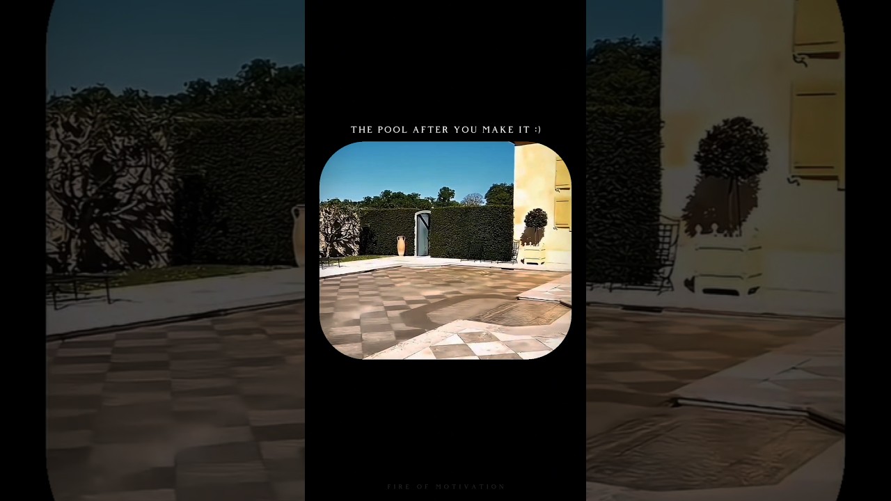 "The Pool After You Make It 🏝️💸 | Silent Grind, Loud Lifestyle 🔥" #motivation #shorts