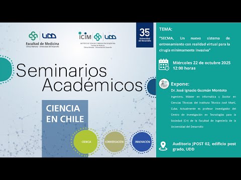 Previsualización de '[22 de octubre] SECMA nuevo sistema de entrenamiento con VR para cirugía minimamente invasiva'