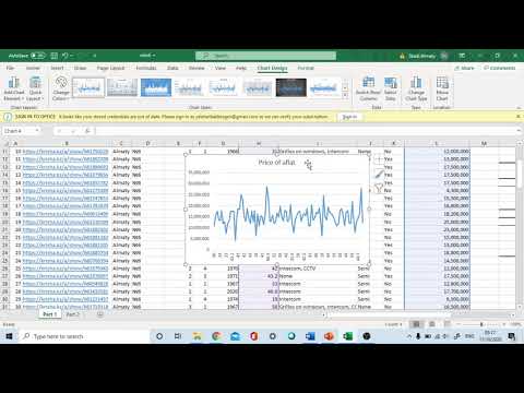 correlation using statplus in excel