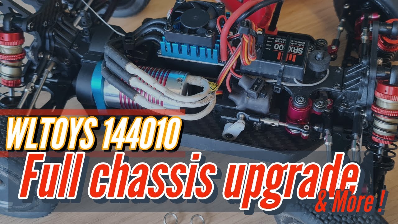 Wltoys 144010: Full Carbon Chassis Upgrade & Performance Boost