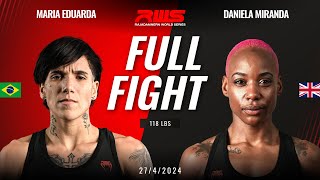 Full Fight l Maria Eduarda vs. Daniela Miranda l RWS