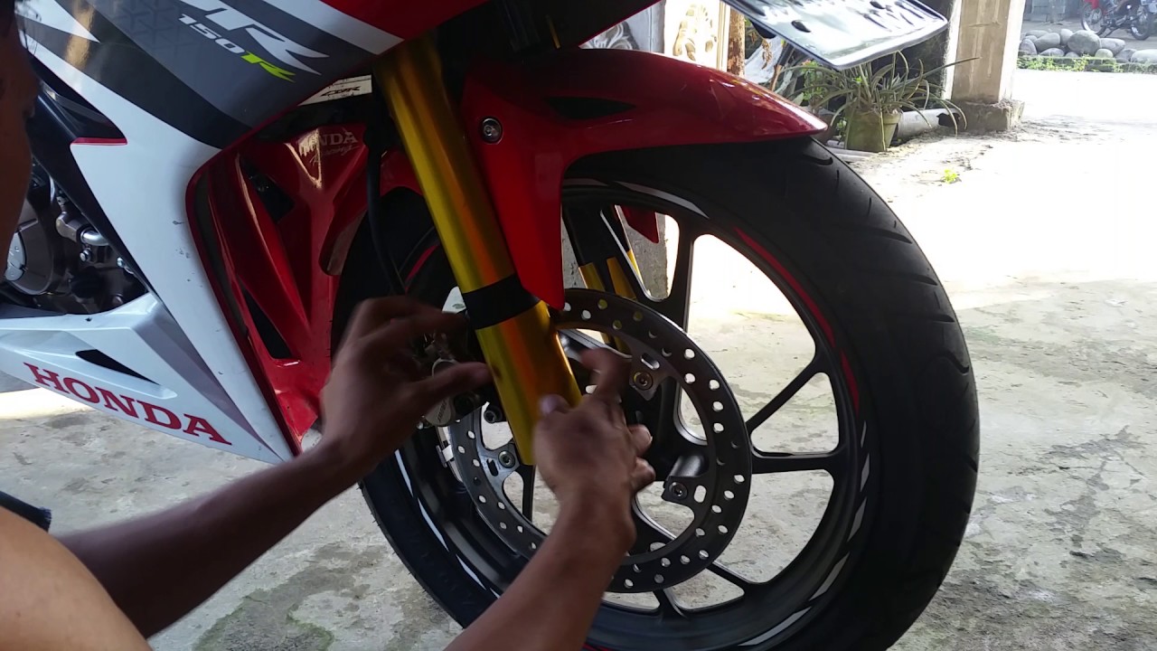 Cbr Faceliftmemasang Cover Shock Cbr Faceliftmemasang Cover Shock