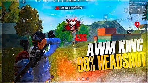 Awm One Shot Tutorial Without Scope || Free Fire #1 || #new