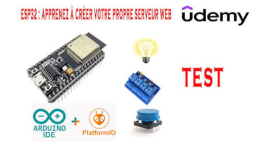 #12 Apprendre à créer un serveur web avec ESP32 : test