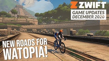 Zwift Update: Four NEW Roads on Watopia!