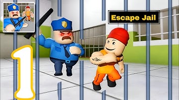 Obby Prison Escape From Barry - Gameplay Walkthrough Part 1 Full Game Obby (ios , Android)