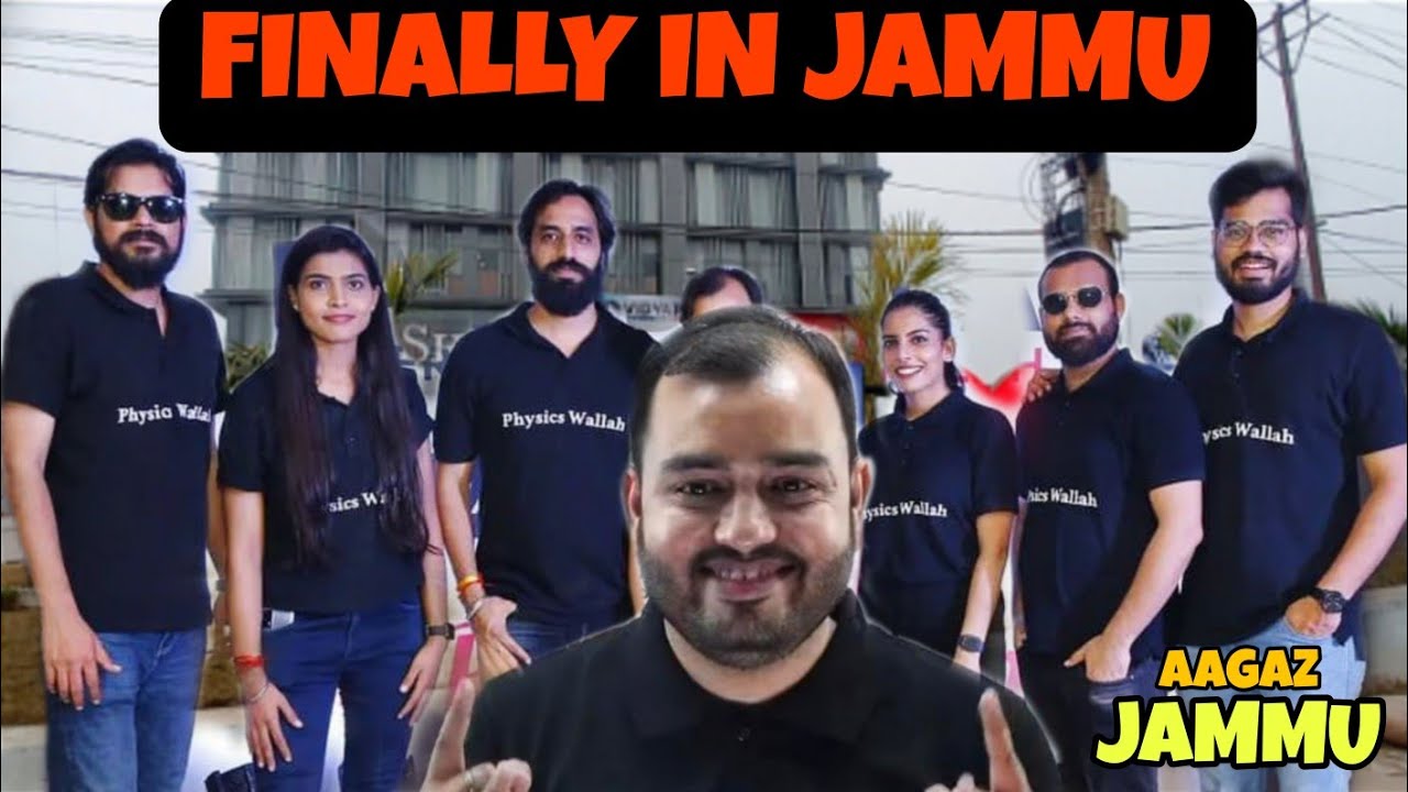 Physics Wallah In JAMMU 😵 | AAGAZ JAMMU | JAMMMU EVENT PW | Neet ...