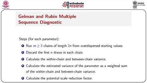 M-37. Convergence Diagnostics for MCMC algorithm