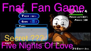 [Fnaf Fan Game] Five Nights of Love: Dating Sim(Sercret ??? Mode) (Springtrap Ending) screenshot 4