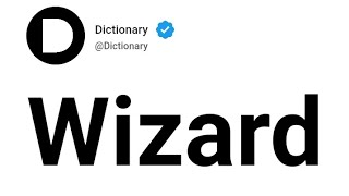 Wizard Meaning In English
