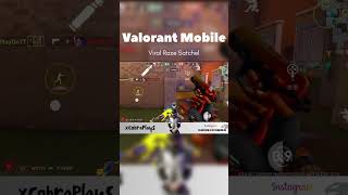 Viral Raze satchel in Valorant Mobile India | xCobraPlays #valorantmobilelive #valorantmobileindia