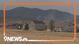 Wildfire burning west of Berthoud fully contained; evacuations lifted