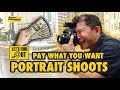 Pay What You Want Portrait Shoots Experiment!