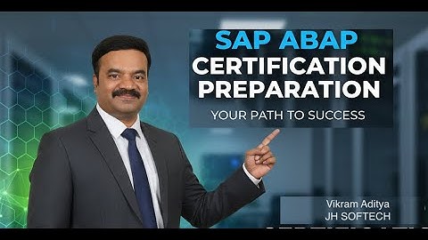 SAP ABAP Cloud Back End Developer Certification