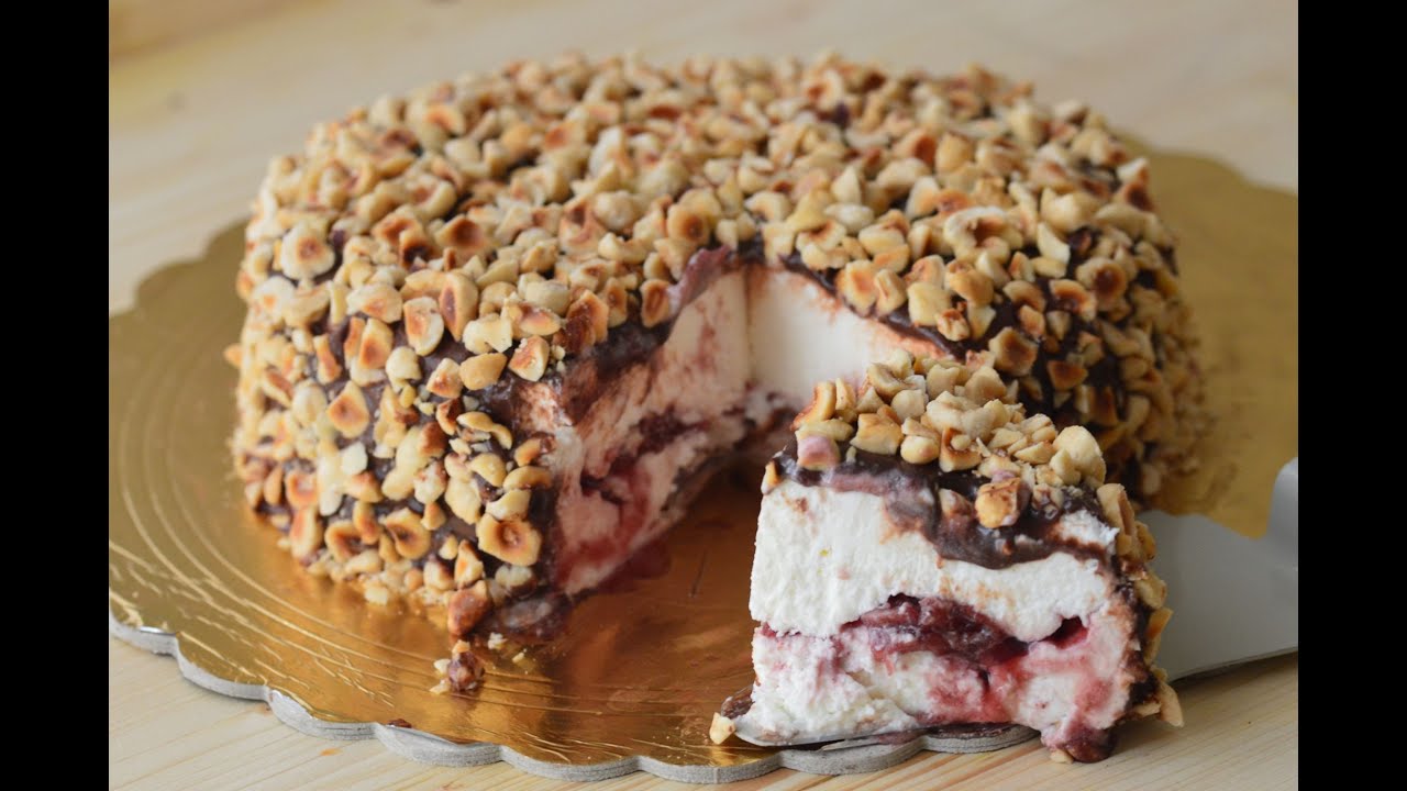 Semifreddo Croccante all'Amarena sapore IDENTICO al noto gelato commerciale!