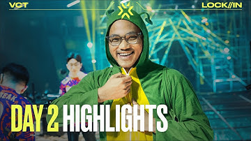 Karmine Corp, DRX, And Cloud9 Put On A Show | Day 2 Highlights | VCT LOCK//IN