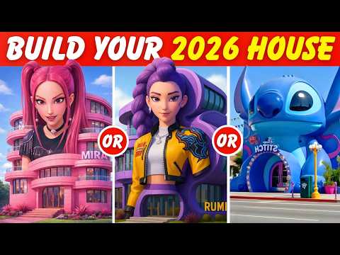 Would You Rather - Build Your New 2026 Fantasy House 🏡✨🌈💰