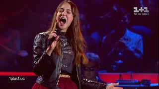 Karina Stolaba - "Cryin'" - Blind Audition - Voice.Kids - season 5